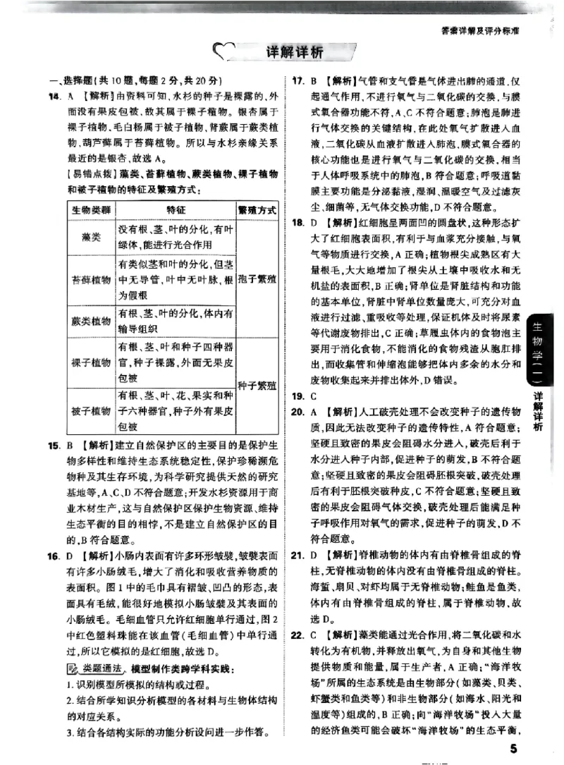 2025《万唯中考&bull;湖北定心卷》地生答案_初中资料合集_万唯2025版万唯中考《定心卷》地生-实时更新（已更4省）_2025万唯中考《定心卷》地生（湖北）