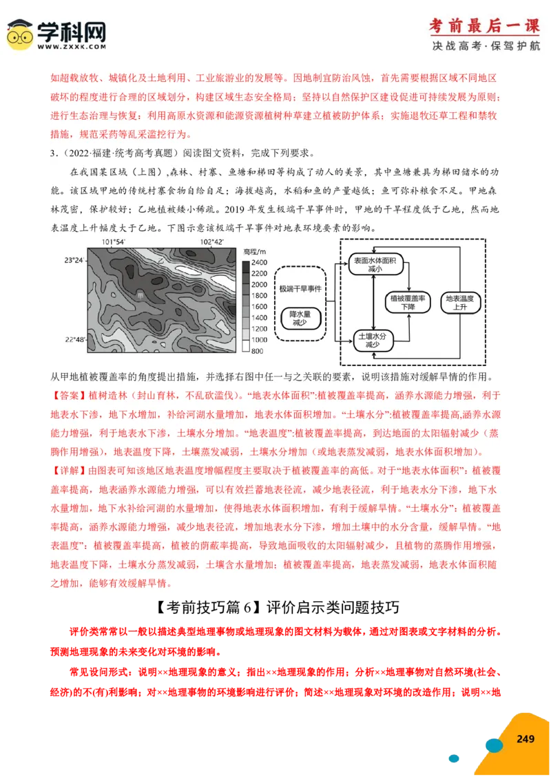 地理-2024年高考考前最后一课_9.2025地理总复习_2024年新高考资料_5.2024三轮冲刺_地理（含PDF版，可直接打印）-2024年高考考前最后一课