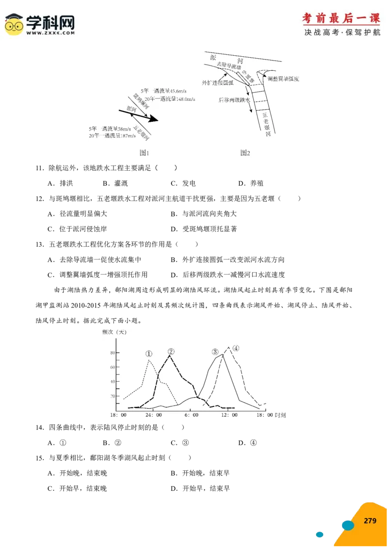 地理-2024年高考考前最后一课_9.2025地理总复习_2024年新高考资料_5.2024三轮冲刺_地理（含PDF版，可直接打印）-2024年高考考前最后一课