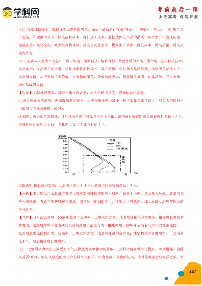 地理-2024年高考考前最后一课_9.2025地理总复习_2024年新高考资料_5.2024三轮冲刺_地理（含PDF版，可直接打印）-2024年高考考前最后一课