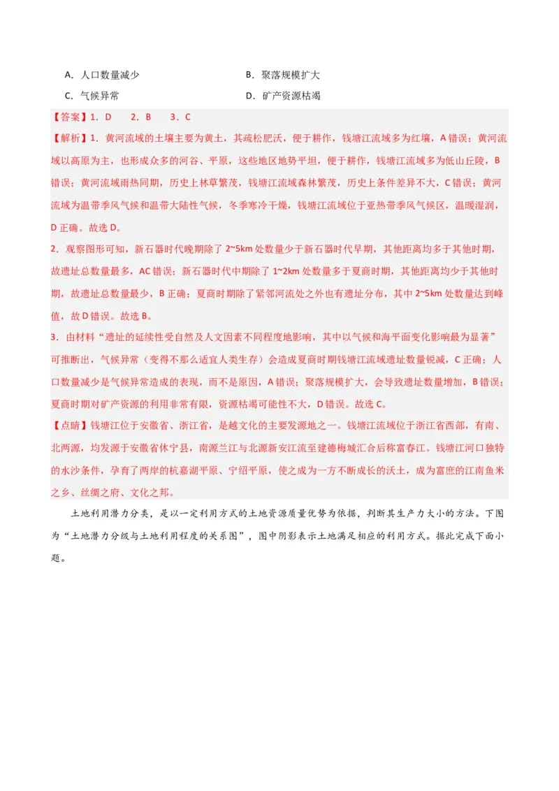 单元提升卷09城市-2024年高考地理一轮复习考点通关卷（新高考通用）（解析版）_9.2025地理总复习_2024年新高考资料_1.2024一轮复习_2024年高考地理一轮复习考点通关卷（新高考通用）
