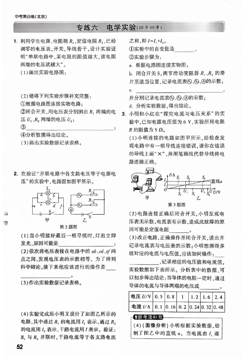 2025《万唯中考&bull;北京黑白卷》物理重难点与新考法_初中资料合集_2025《万唯中考&bull;黑白卷》多地方版（更30省）_2025《万唯中考&bull;北京黑白卷》5科