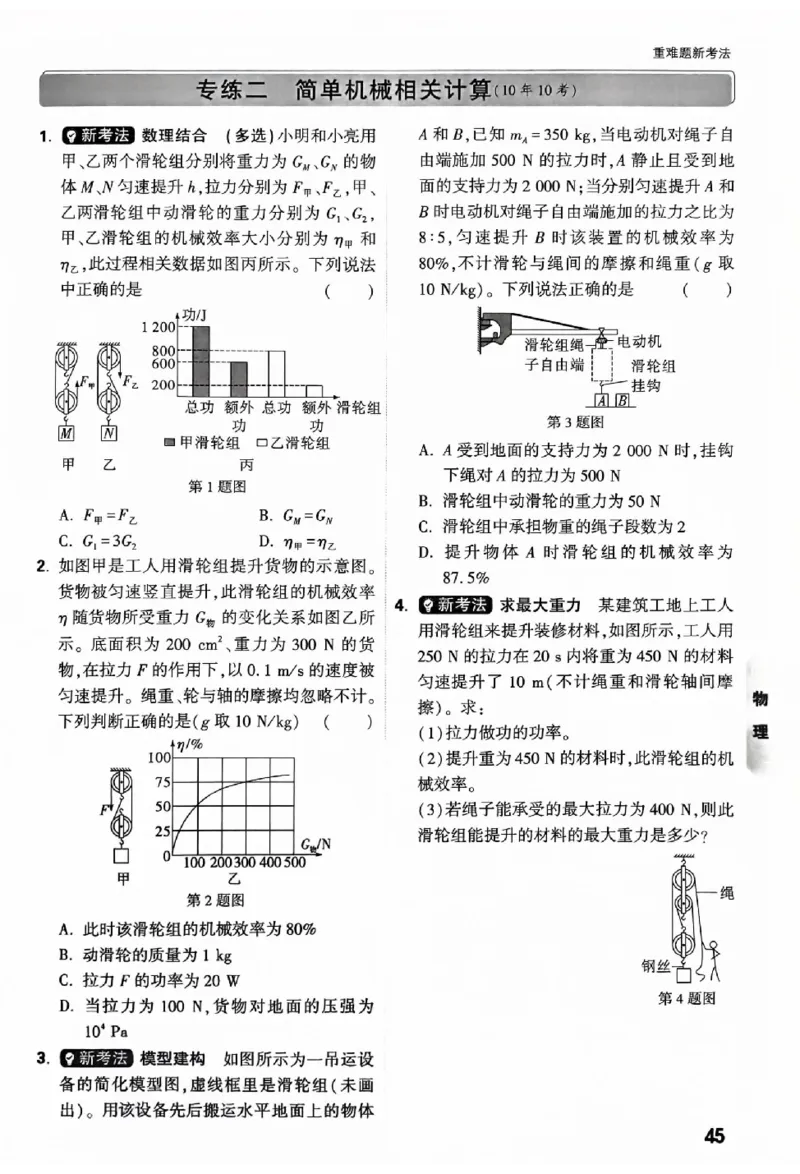 2025《万唯中考&bull;北京黑白卷》物理重难点与新考法_初中资料合集_2025《万唯中考&bull;黑白卷》多地方版（更30省）_2025《万唯中考&bull;北京黑白卷》5科