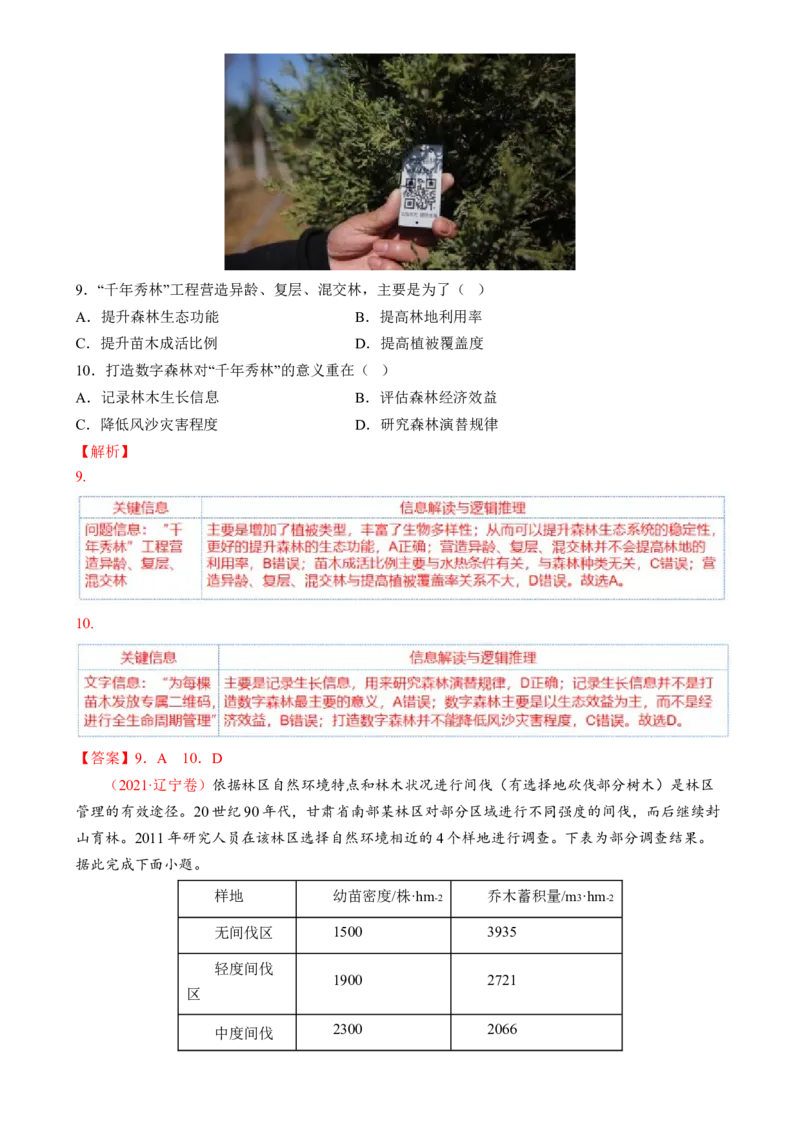 专题11区域联系与区域发展（讲义）（解析版）_9.2025地理总复习_2024年新高考资料_2.2024二轮复习_2024年高考地理二轮复习讲练测（新教材新高考）