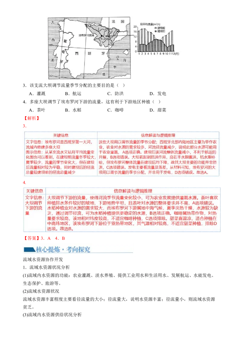 专题11区域联系与区域发展（讲义）（解析版）_9.2025地理总复习_2024年新高考资料_2.2024二轮复习_2024年高考地理二轮复习讲练测（新教材新高考）