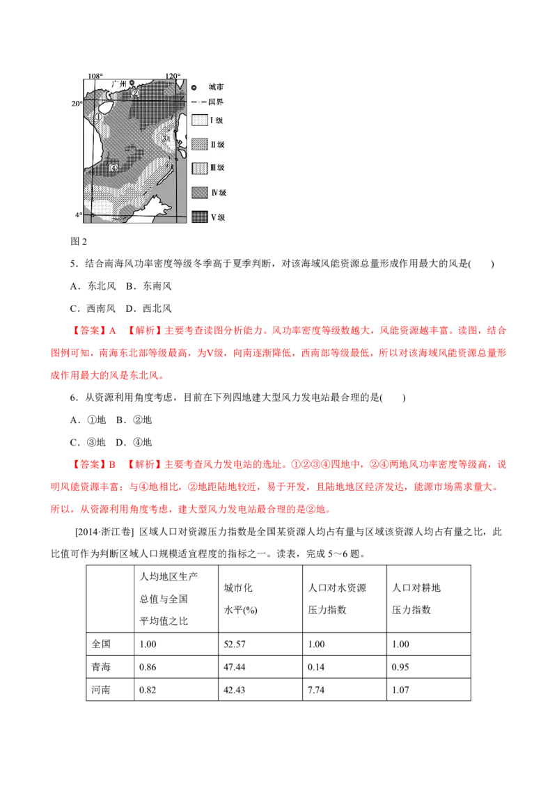 专题07自然环境对人类活动的影响（解析版）_9.2025地理总复习_2023年新高考复习资料_专项复习_十年高考真题地理分项解析_十年高考真题地理分项解析（第7-12专题）