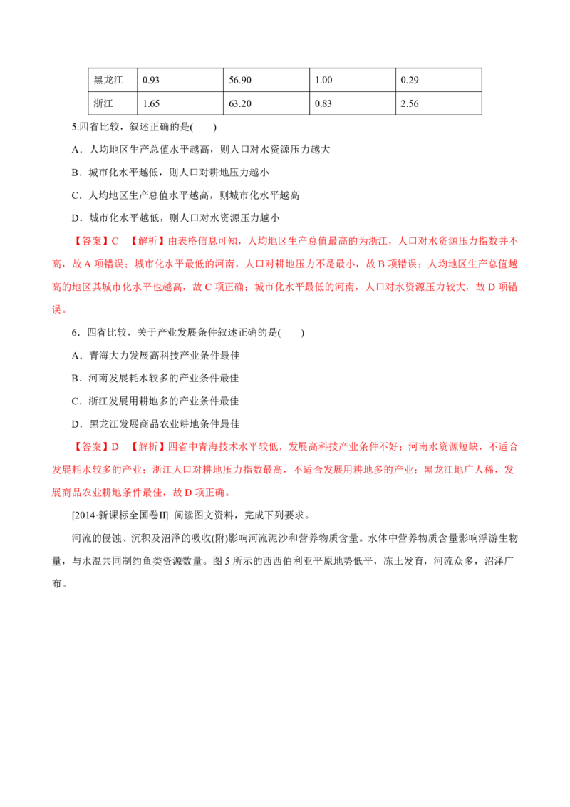 专题07自然环境对人类活动的影响（解析版）_9.2025地理总复习_2023年新高考复习资料_专项复习_十年高考真题地理分项解析_十年高考真题地理分项解析（第7-12专题）