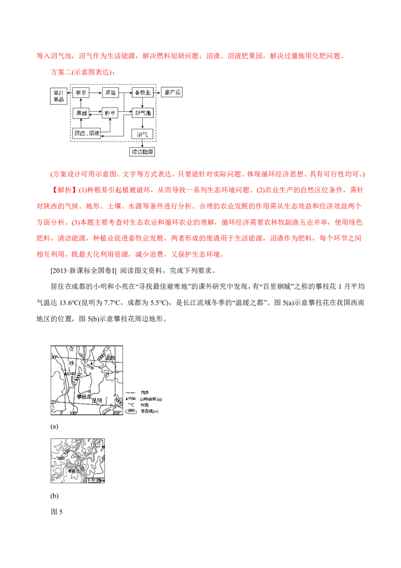 专题07自然环境对人类活动的影响（解析版）_9.2025地理总复习_2023年新高考复习资料_专项复习_十年高考真题地理分项解析_十年高考真题地理分项解析（第7-12专题）