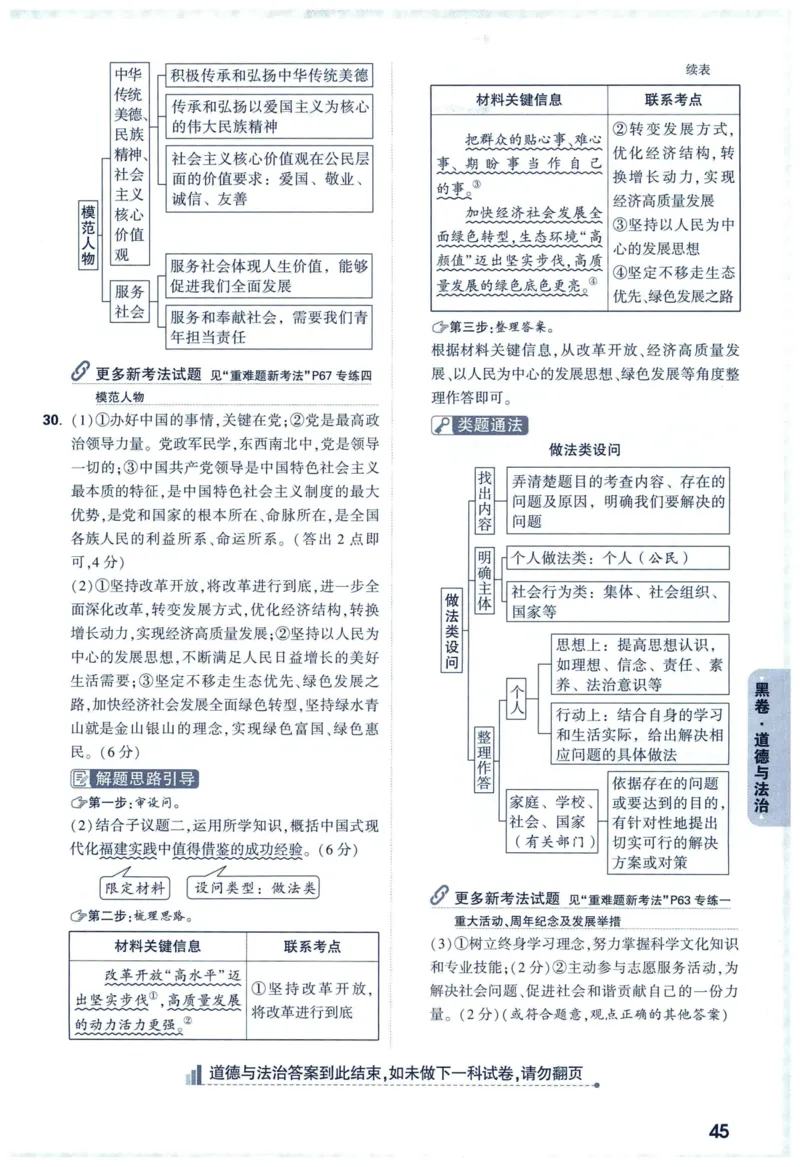 2025版《WW中考黑白卷》（FJ专版）7科答案详解详析_初中资料合集_2025《万唯中考&bull;黑白卷》多地方版（更30省）_2025《万唯中考&bull;黑白卷》7科全套（福建）