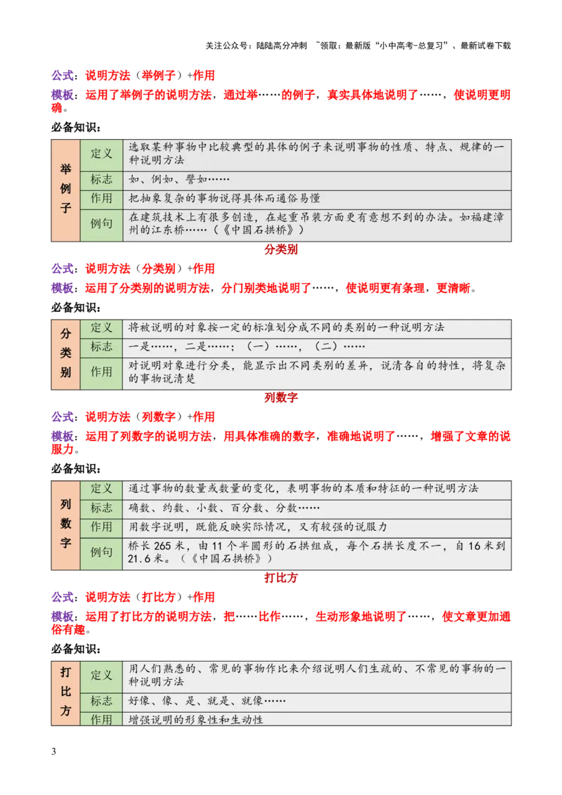 说明性文章第4问原卷版-备战2026中考语文阅读文法剖析演练_02中考总复习（2026版更新中）_01-语文-中考总复习_2026年中考复习（更新中）_备战2026中考语文阅读文法剖析演练