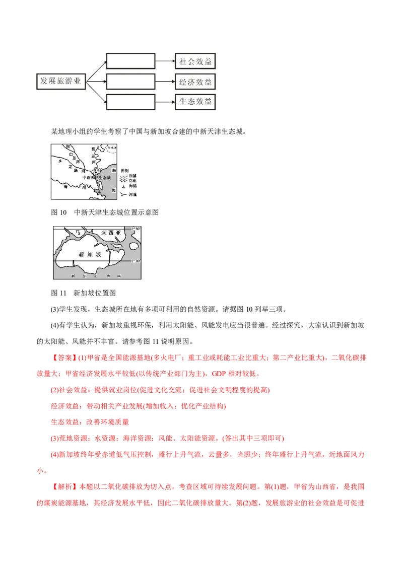专题17环境保护解析版_9.2025地理总复习_2023年新高考复习资料_专项复习_十年高考真题地理分项解析_十年高考真题地理分项解析（第13-17专题）