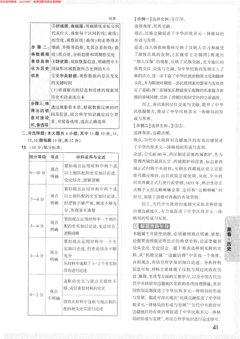 2025《万唯中考&bull;长沙黑白卷》答案详解详析_初中资料合集_2025《万唯中考&bull;黑白卷》多地方版（更30省）_2025《万唯中考&bull;黑白卷》7科全套（长沙）
