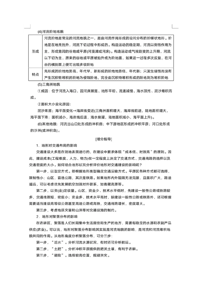地理微考点：地貌植被-备战2023年高考总复习地理微考点狙击与专项突破_9.2025地理总复习_2023年新高考复习资料_专项复习_备战2023年高考地理总复习微考点狙击与专项测练_先导辑
