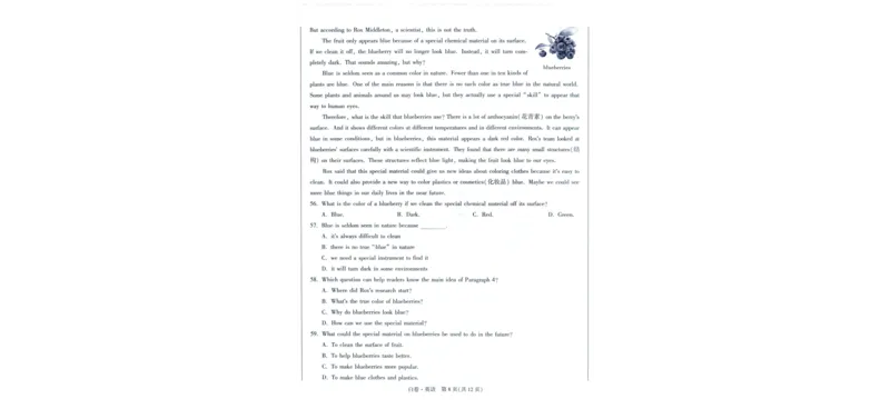 A42025版WW黑白卷英语白卷_初中资料合集_2025《万唯中考&bull;黑白卷》多地方版（更30省）_2025《万唯中考&bull;黑白卷》7科全套（福建）_2025版《WW中考黑白卷》（福建专版）(A4)