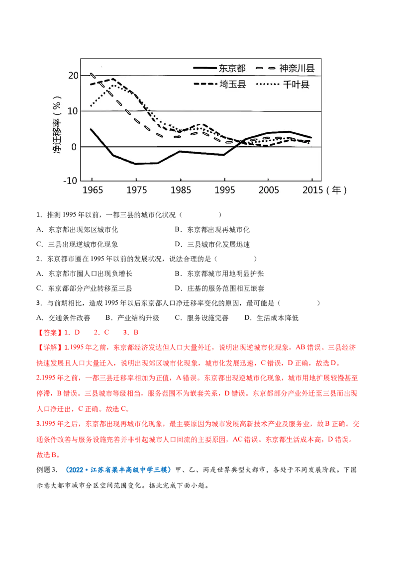 专题12人口-备战2023年高考地理一轮复习精讲精练（解析版）_9.2025地理总复习_赠品通用版（老高考）复习资料_一轮复习_备战2023年高考地理一轮复习精讲精练