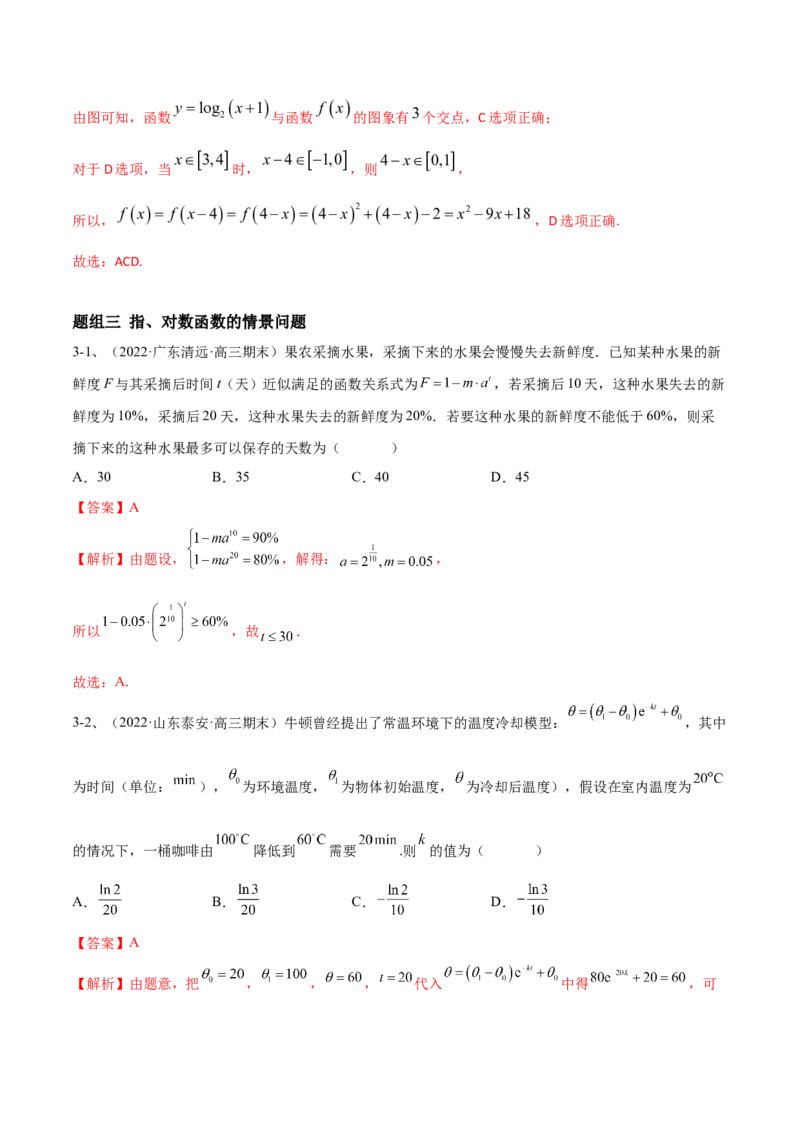 专题08二次函数及指、对、幂数函数的问题的探究（解析版）_2.2025数学总复习_2023年新高考资料_二轮复习_2023年高考数学二轮专题训练（新高考地区专用）