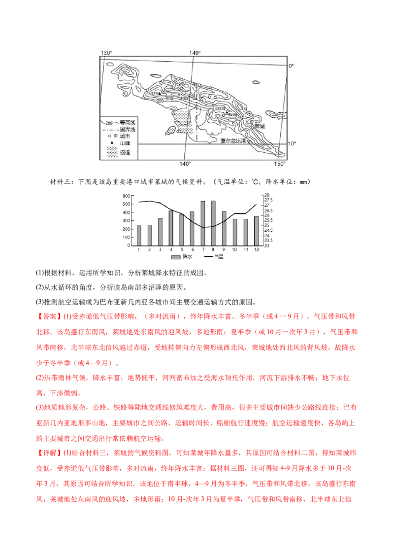 专题15交通运输-备战2023年高考地理一轮复习精讲精练（解析版）_9.2025地理总复习_2023年新高考复习资料_一轮复习_备战2023年高考地理一轮复习精讲精练