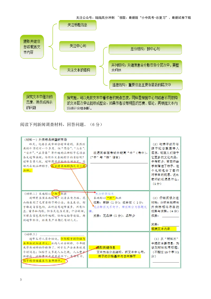 考点13非连续性和文本（一）（原卷版）-挑战中考备战2024年中考语文一轮总复习重难点全攻略（全国专用）_02中考总复习（2026版更新中）_01-语文-中考总复习_2024年中考资料_一轮复习