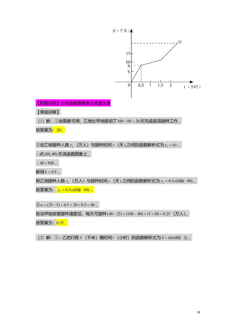 FY25暑假初二A12函数的表示法教师版_初中资料合集_2025年秋初中《789年级暑假数学讲义》含6升7衔接（学生+教师版）上海专版_初二_精进_教师版PDF