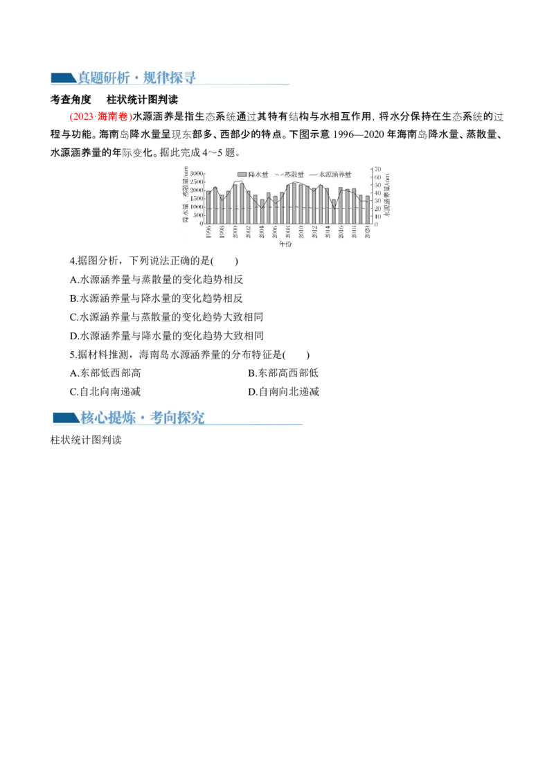 专题4图表攻略（讲义）（原卷版）_9.2025地理总复习_2024年新高考资料_2.2024二轮复习_2024年高考地理二轮复习讲练测（新教材新高考）_攻略