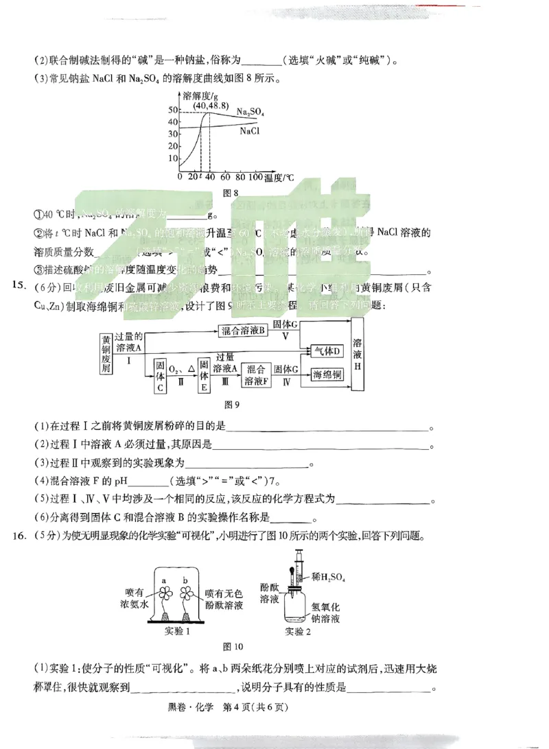 河北黑白试卷_初中资料合集_2025《万唯中考&bull;黑白卷》多地方版（更30省）_2025《万唯中考&bull;黑白卷》7科全套（河北）