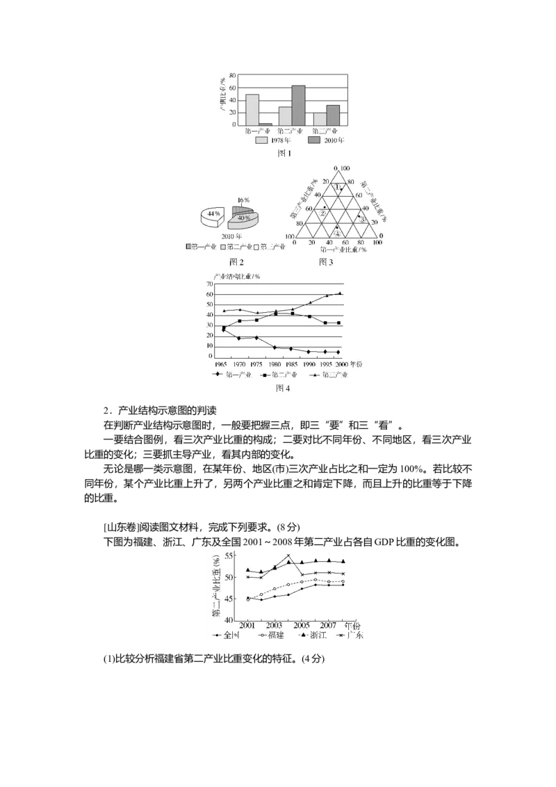 2025届高中地理人教版一轮复习第66课时导学案：地区产业结构变化_9.2025地理总复习_2025年新高考资料_一轮复习_人教版2025届高中地理一轮复习知识梳理(课件+导学案+练习)