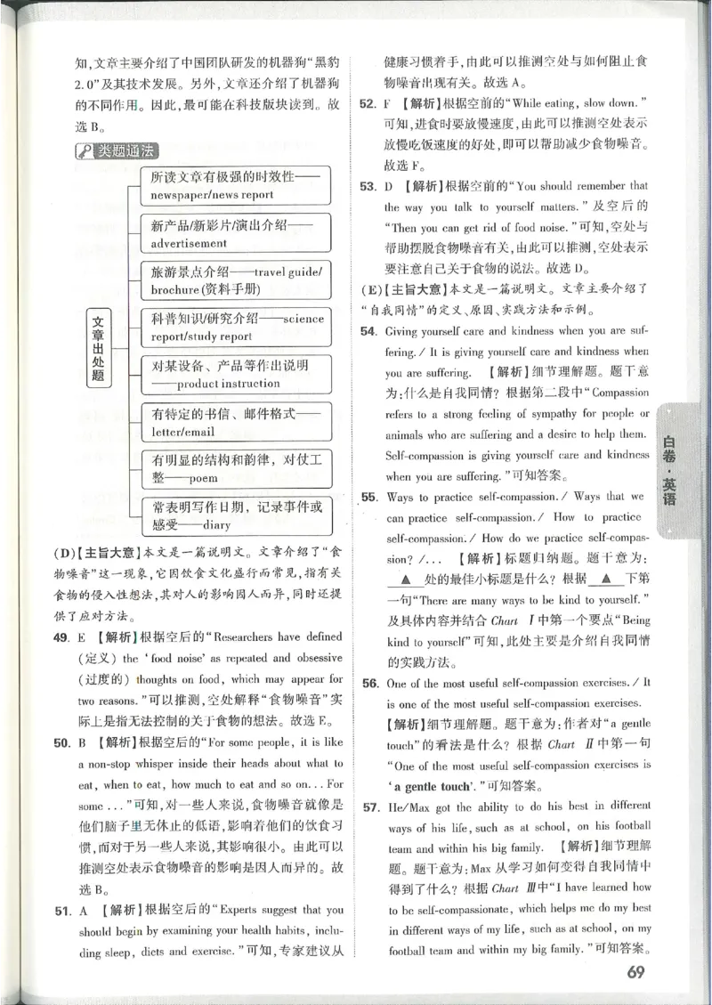 2025《万唯中考&bull;山西黑白卷》英语白卷答案_初中资料合集_2025《万唯中考&bull;黑白卷》多地方版（更30省）_2025《万唯中考&bull;山西黑白卷》7科