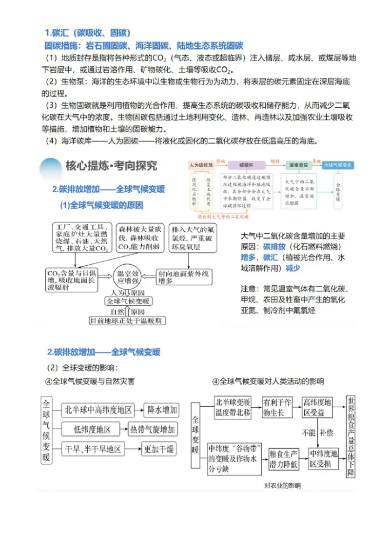 专题13生态环境与国家安全（讲义）（解析版）_9.2025地理总复习_2024年新高考资料_2.2024二轮复习_2024年高考地理二轮复习讲练测（新教材新高考）