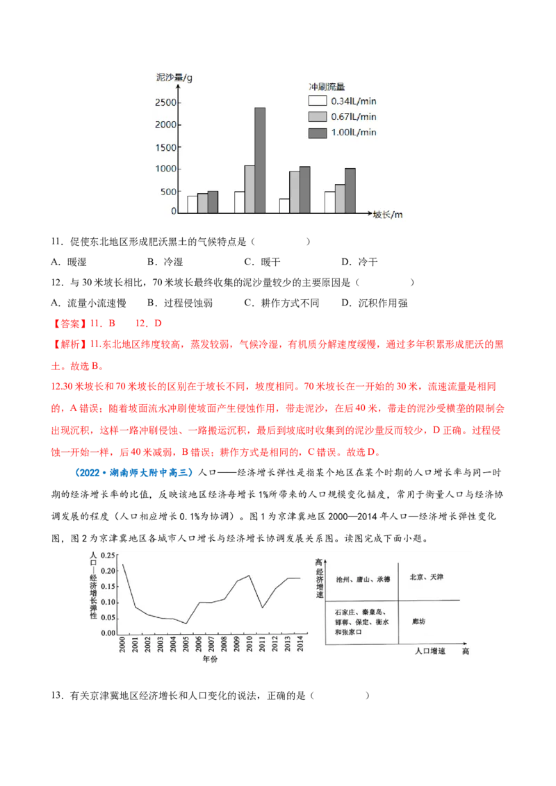 专题17区域可持续发展-备战2023年高考地理一轮复习精讲精练（解析版）_9.2025地理总复习_2023年新高考复习资料_一轮复习_备战2023年高考地理一轮复习精讲精练