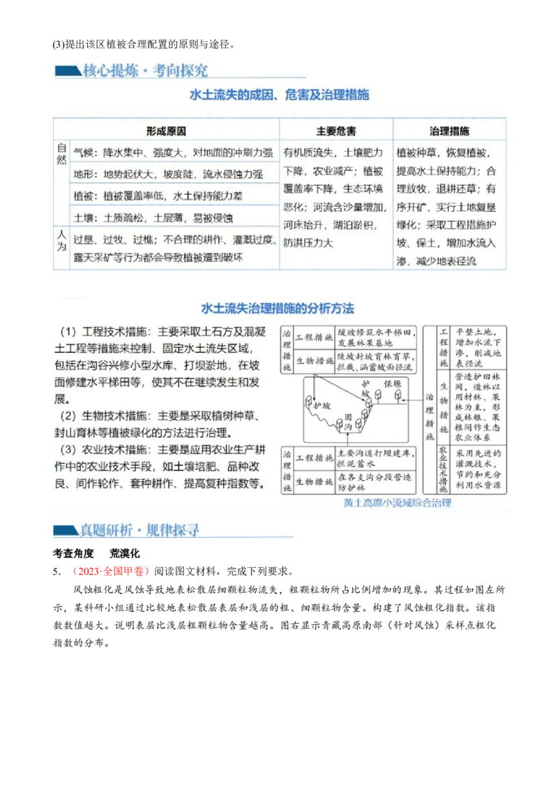 专题11区域联系与区域发展（讲义）（原卷版）_9.2025地理总复习_2024年新高考资料_2.2024二轮复习_2024年高考地理二轮复习讲练测（新教材新高考）