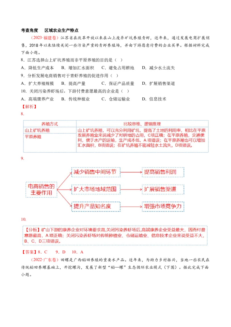 专题09产业区位与产业发展（讲义）（解析版）_9.2025地理总复习_2024年新高考资料_2.2024二轮复习_2024年高考地理二轮复习讲练测（新教材新高考）