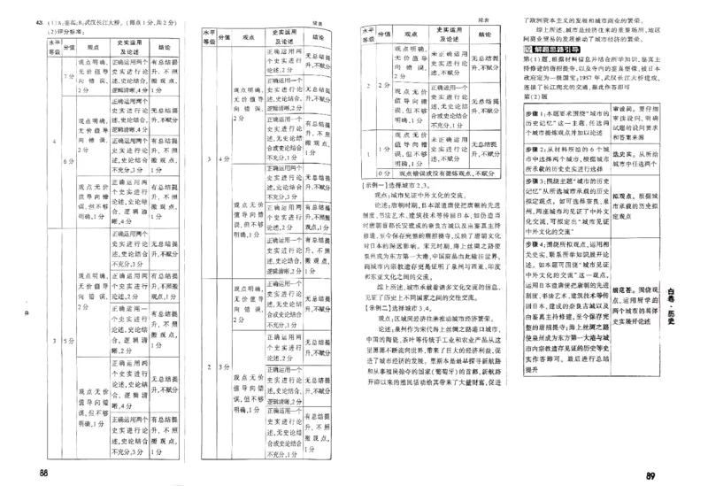 七科答案_初中资料合集_2025《万唯中考&bull;黑白卷》多地方版（更30省）_2025《万唯中考&bull;黑白卷》7科全套（广西）