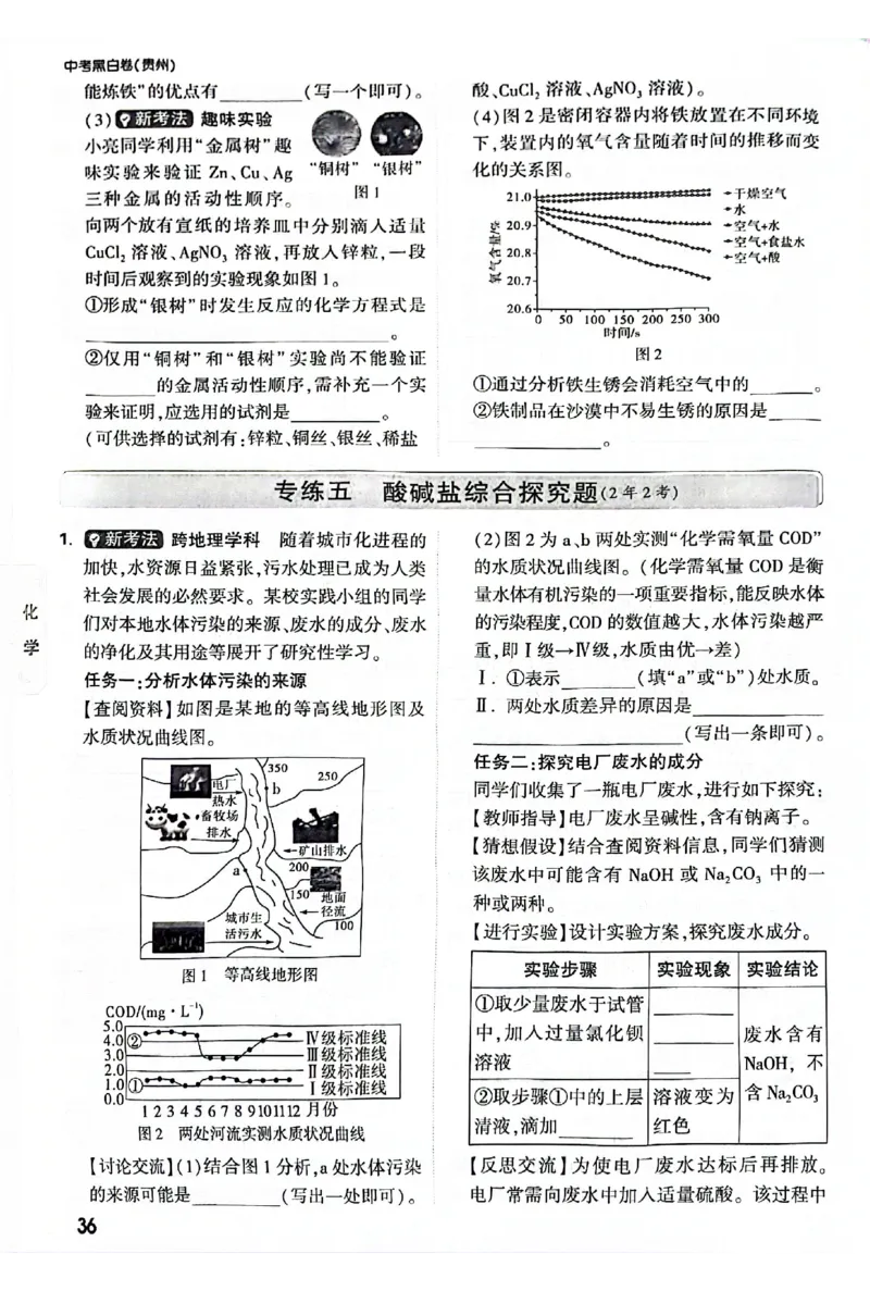 2025《万唯中考&bull;贵州黑白卷》重难题新考法_初中资料合集_2025《万唯中考&bull;黑白卷》多地方版（更30省）_2025《万唯中考&bull;黑白卷》5科全套（贵州）