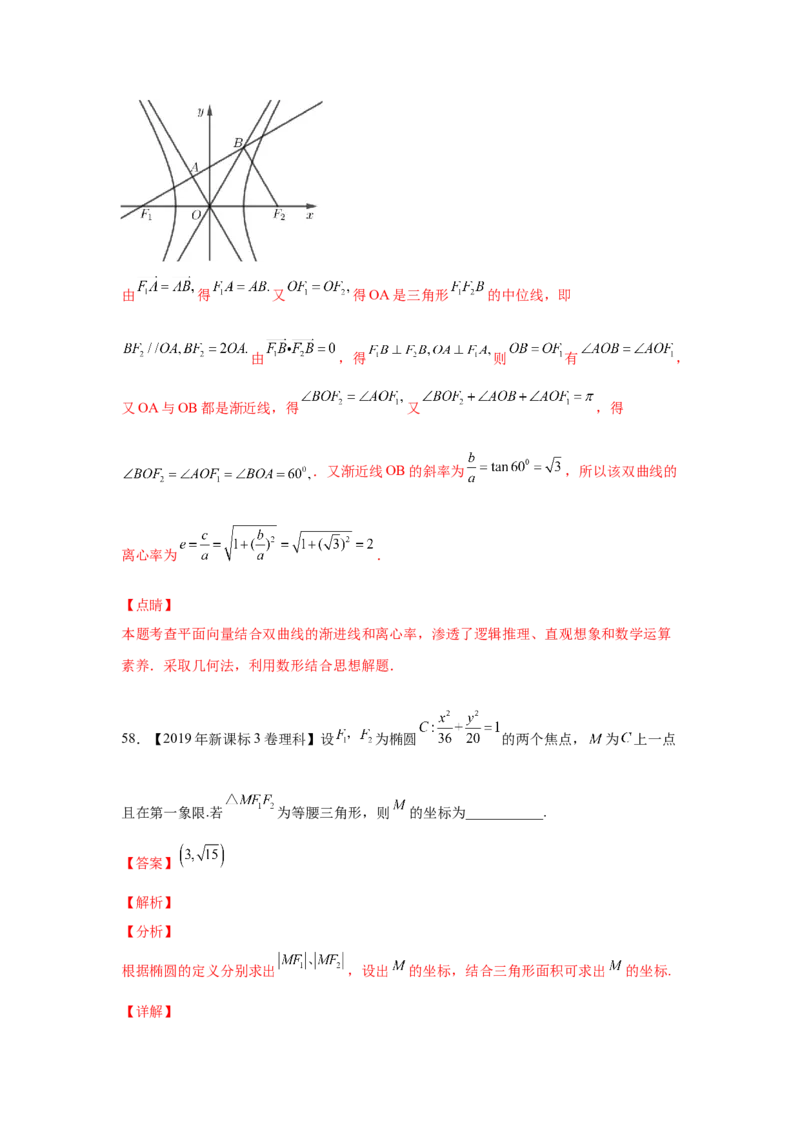 专题07平面解析几何（选填题）（教师版）_2.2025数学总复习_赠品通用版（老高考）复习资料_专项复习_五年（2018-2022）高考数学真题分项汇编（全国通用）
