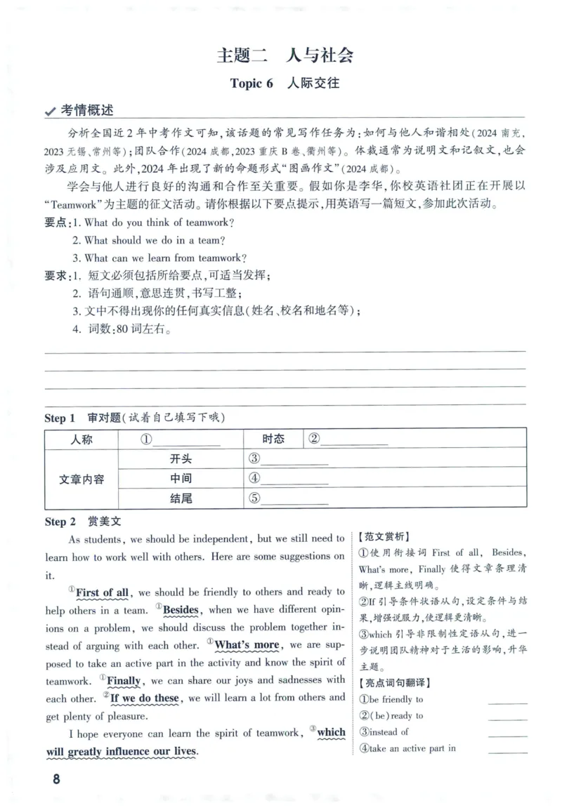 2025版《万唯中考定心卷》（FJ专版）7科预订礼-中考英语作文热考话题预测_初中资料合集_万唯2025版万唯中考《定心卷》全国地方版实时更新（已更11省）