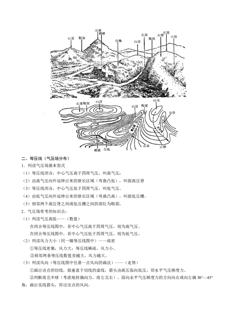 专题03&ldquo;等值线型&rdquo;选择题答题技巧(解析版)_9.2025地理总复习_2024年新高考资料_2.2024二轮复习_2024年高考地理二轮热点题型归纳与变式演练（新高考通用）