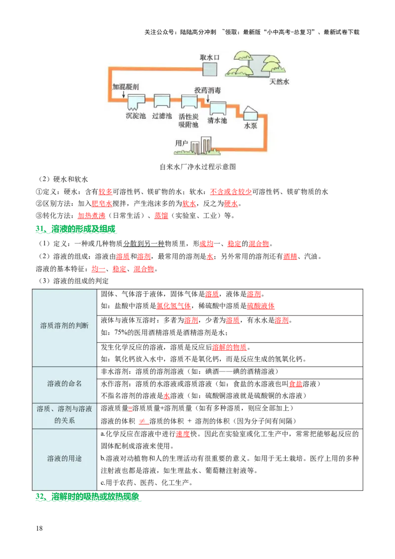 速记三中考必考核心知识（讲练）（解析版）_02中考总复习（2026版更新中）_05-化学-中考总复习_2025年中考复习资料_2025中考二轮课件ppt+讲义+练习化学_讲义+练习