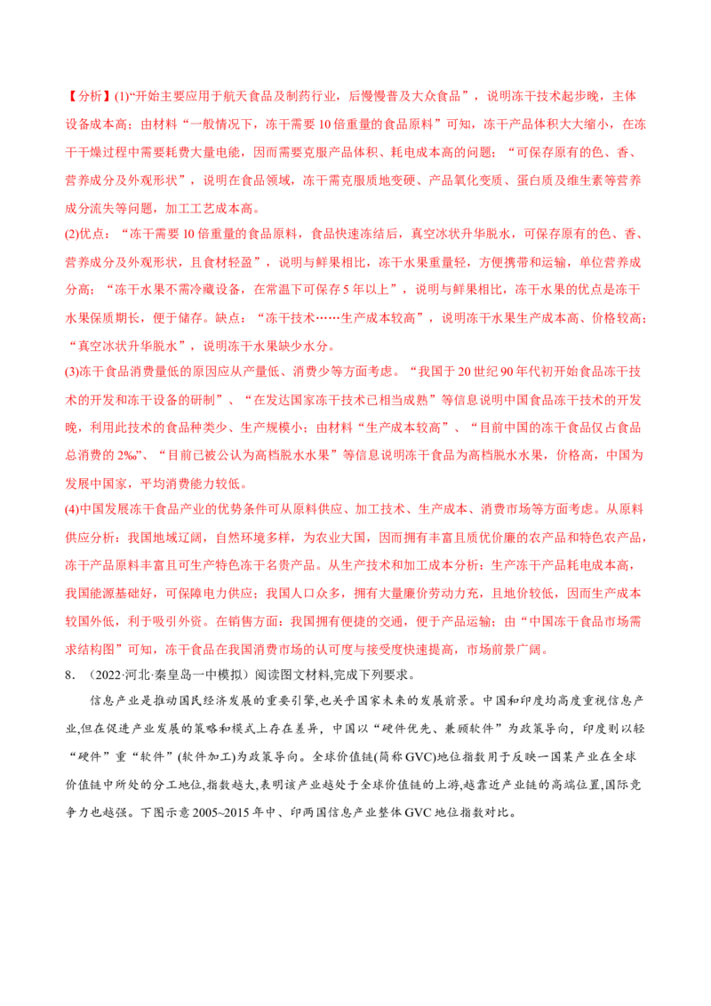 专题21区位评价类综合题（解析版）_9.2025地理总复习_2023年新高考复习资料_二轮复习_抓重点&middot;破难点2023年高考地理二轮复习重难点突破高分训练营287547423