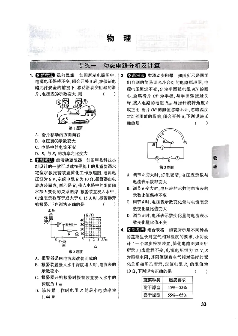 重难点题_初中资料合集_2025《万唯中考&bull;黑白卷》多地方版（更30省）_2025《万唯中考&bull;黑白卷》语文、数学、物理、化学、道法（山东）