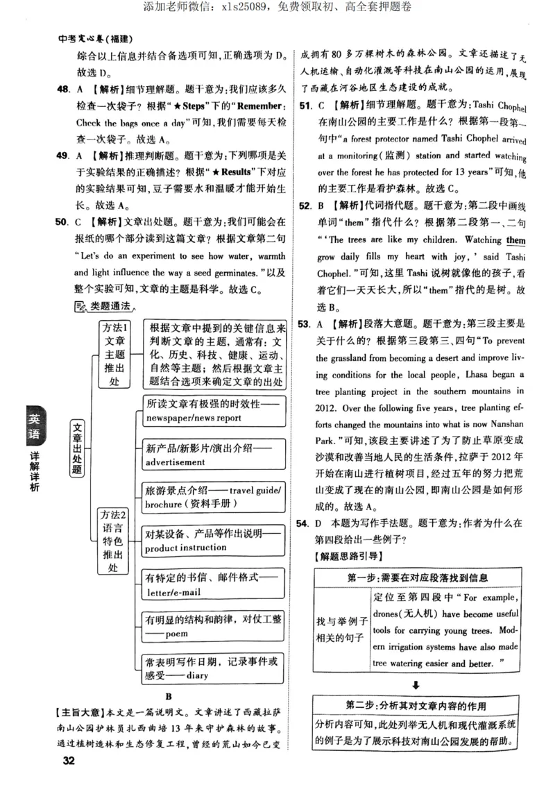 物理化学英语定心卷答案_00_初中资料合集_万唯2025版万唯中考《定心卷》全国地方版实时更新（已更11省）_2025万唯中考《定心卷》5科（福建）