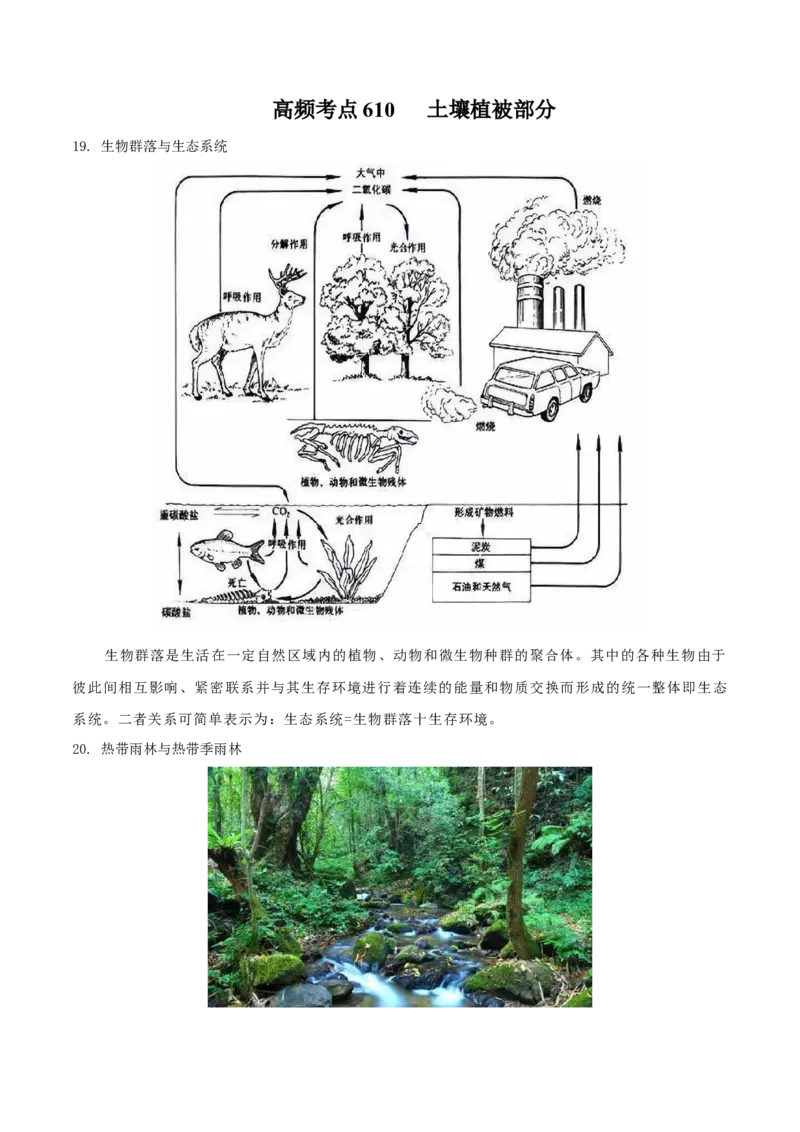 地理微考点：土壤植被-备战2023年高考总复习地理微考点狙击与专项突破_9.2025地理总复习_2023年新高考复习资料_专项复习_备战2023年高考地理总复习微考点狙击与专项测练_先导辑