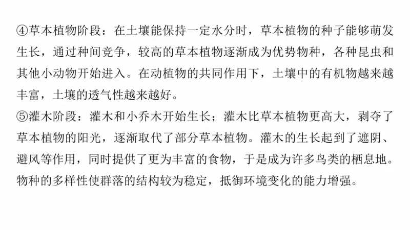 2025年高考地理二轮复习课件通用版专题5　主题6　植被演替_9.2025地理总复习_2025年新高考资料_二轮复习_2025年高考地理二轮复习课件全国通用（ppt+pdf资源）