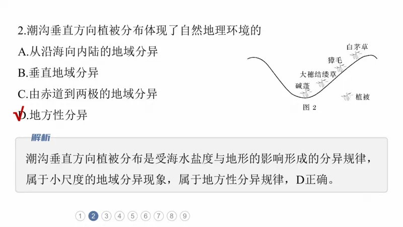 2025年高考地理二轮复习课件通用版专题5　主题6　植被演替_9.2025地理总复习_2025年新高考资料_二轮复习_2025年高考地理二轮复习课件全国通用（ppt+pdf资源）