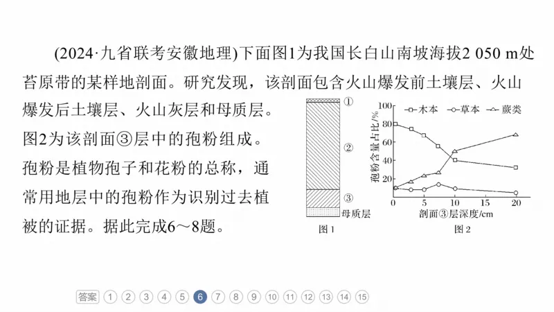 2025年高考地理二轮复习课件通用版专题5　主题6　植被演替_9.2025地理总复习_2025年新高考资料_二轮复习_2025年高考地理二轮复习课件全国通用（ppt+pdf资源）