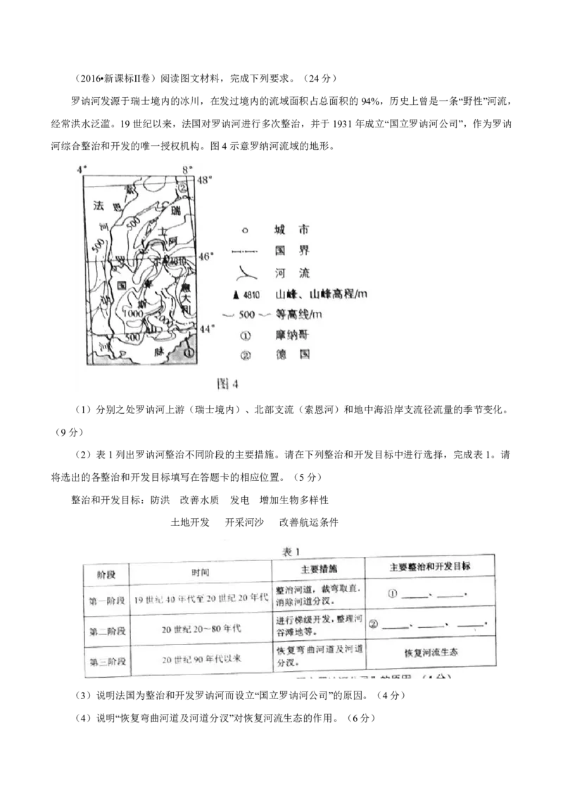 专题15世界地理原卷版_9.2025地理总复习_2023年新高考复习资料_专项复习_十年高考真题地理分项解析_十年高考真题地理分项解析（第13-17专题）