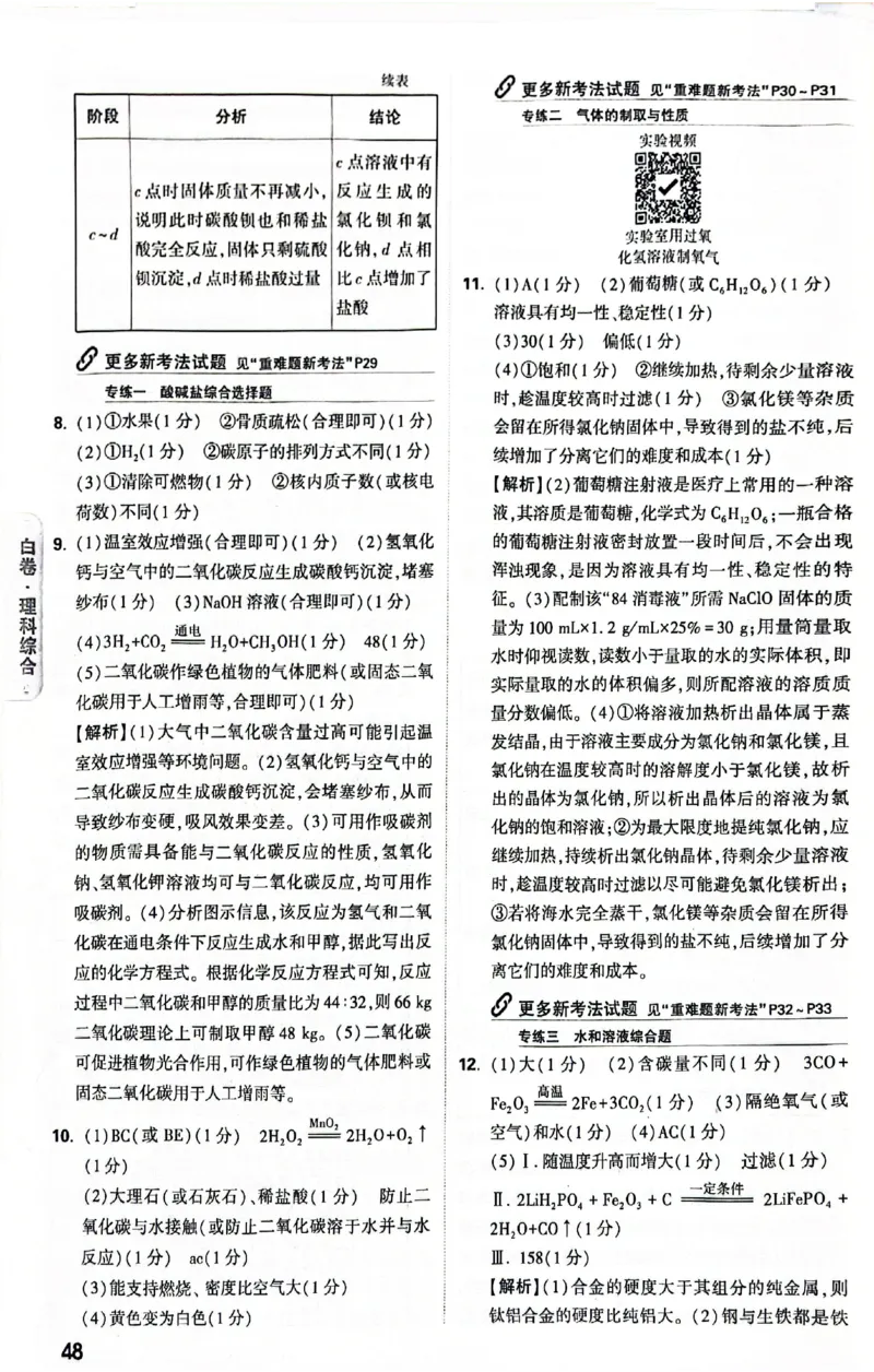 2025《万唯中考&bull;贵州黑白卷》黑白卷答案_初中资料合集_2025《万唯中考&bull;黑白卷》多地方版（更30省）_2025《万唯中考&bull;黑白卷》5科全套（贵州）