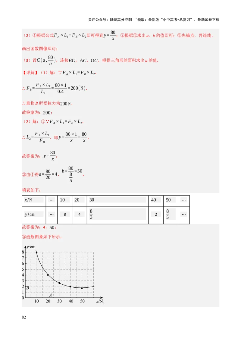 解答题03利用函数解决实际问题（10大题型+好题必刷）（解析版）_02中考总复习（2026版更新中）_02-数学-中考总复习_2025中考复习资料_2025中考二轮课件ppt+讲义+练习数学_讲义+练习