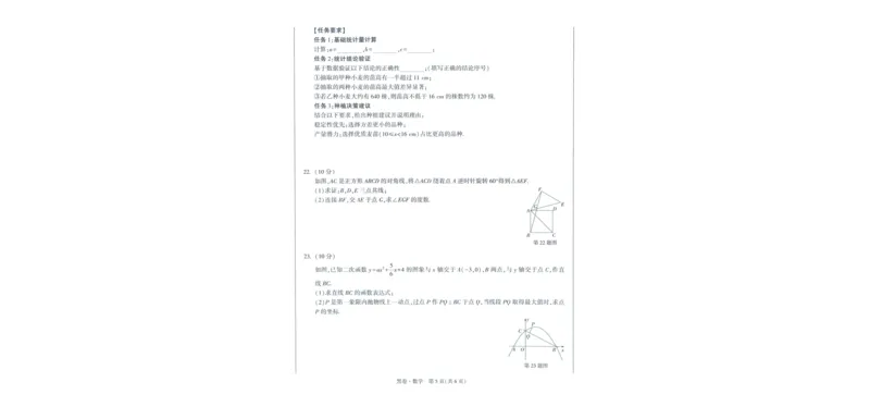 A42025版WW黑白卷数学黑卷_初中资料合集_2025《万唯中考&bull;黑白卷》多地方版（更30省）_2025《万唯中考&bull;黑白卷》7科全套（福建）_2025版《WW中考黑白卷》（福建专版）(A4)