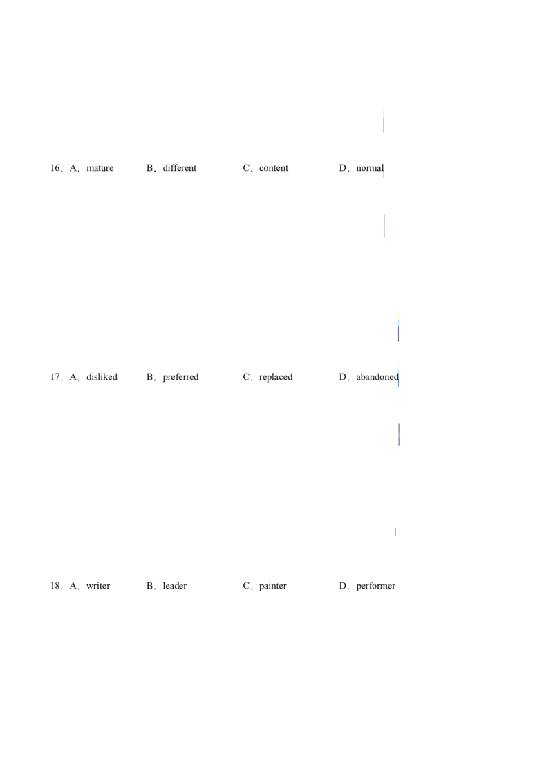 专题17夹叙夹议类完形填空（原卷版）_3.2025英语总复习_2023年新高考资料_二轮复习_2023年高考英语毕业班二轮热点题型归纳与变式演练（新高考专用）288150943