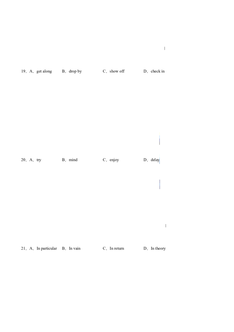 专题17夹叙夹议类完形填空（原卷版）_3.2025英语总复习_2023年新高考资料_二轮复习_2023年高考英语毕业班二轮热点题型归纳与变式演练（新高考专用）288150943